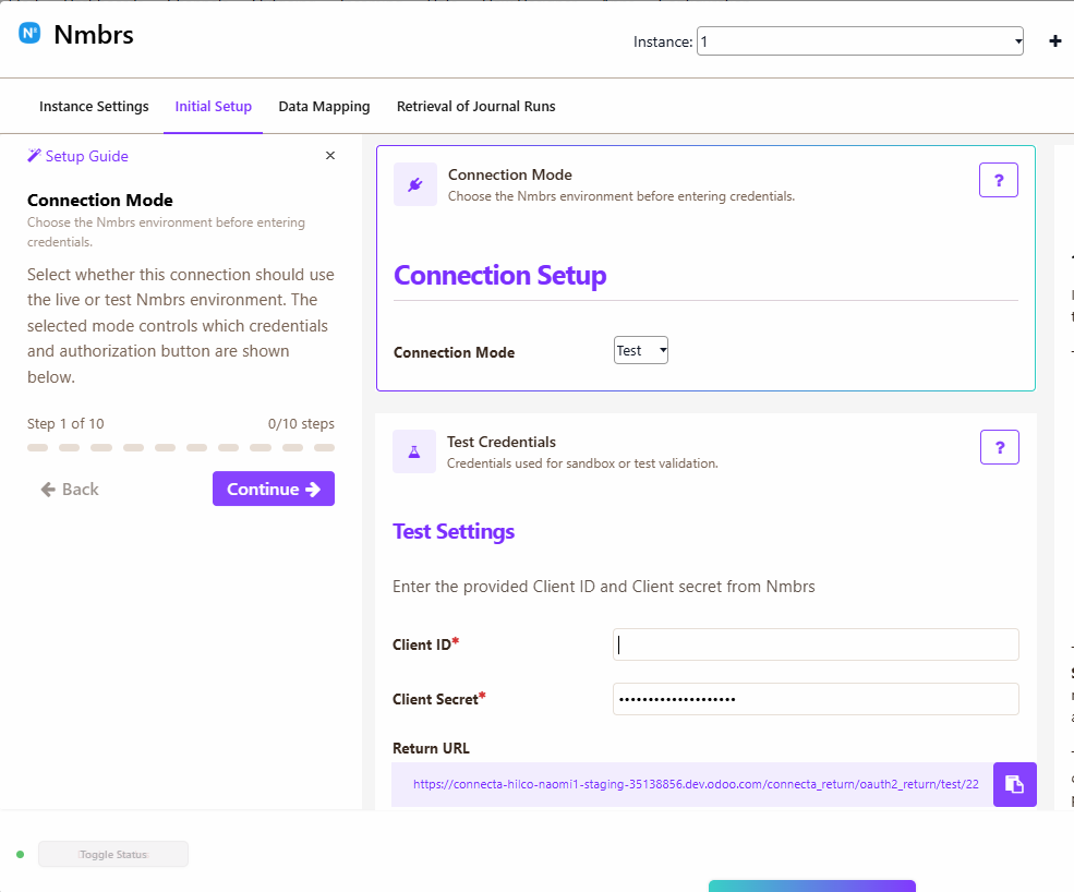 Nmbrs screenshot 1