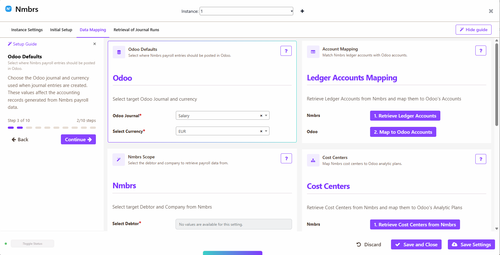 Nmbrs screenshot 2