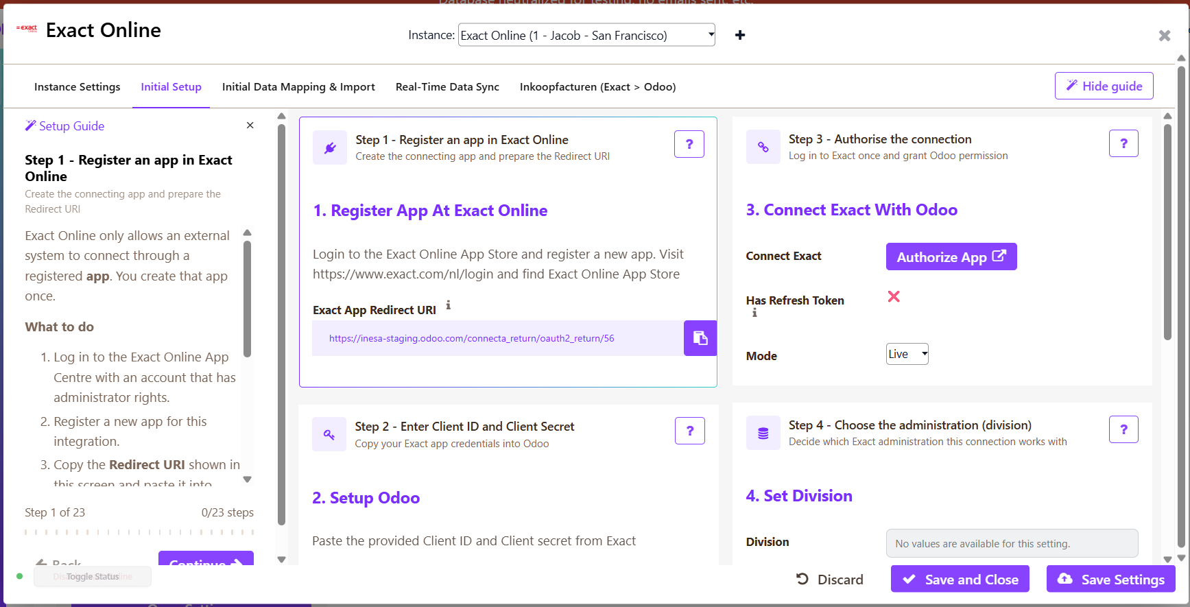 Exact Online NL screenshot 1